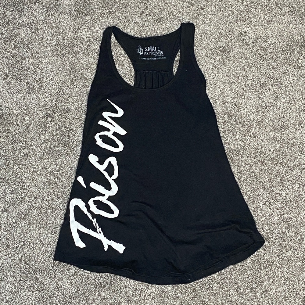 Ink Poisoning Logo Graphic Tank Top